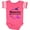 Football Pink and White, variant on Inktastic Fibromyalgia Awareness butterfly ribbon Boys or Girls Baby Bodysuit