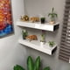 thumbnail image 1 of Pack de 2 Repisa Flotante Elegante Gruesa Alto Brillo 60 X 17 X 6 cm Color Blanco, 1 of 3