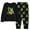 1#Black, variant on Kiijoy Toddler Boys Pajamas Excavator Print Long Sleeved Top Pants Nightwear, Sizes 2-3
