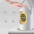 thumbnail image 4 of Up to 65% off Household Air Heater Small Desktop Mini Small Solar Speed Heat Heater Electric Heater Mini Small Leafless Air Heater Desktop Air Heater Creative Electric Heater, 4 of 5