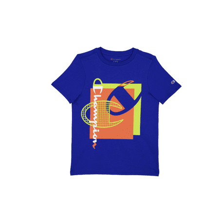 Boys 8-20 Champion Short Sleeve Graphic Tee, Boy's, Size: Large, Med Blue