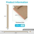 thumbnail image 3 of Art3d Paintable Board & Batten Wall Panel Kit,Premade Wainscoting,Chair Rail,Easy Install MDF Accent Wall for Living Room & Bedroom,10-Pack, 3 of 8