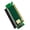 Green, variant on Fast Speed PCIE 5.0 X16 to X16 Slot 180 Degree Adapter Card with 6Pin Power Connector for Desktop Accessories