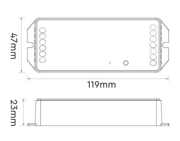 PZ5 - 5 in 1 LED Controller (Zigbee 3.0 + 2.4G) Output Max 20A