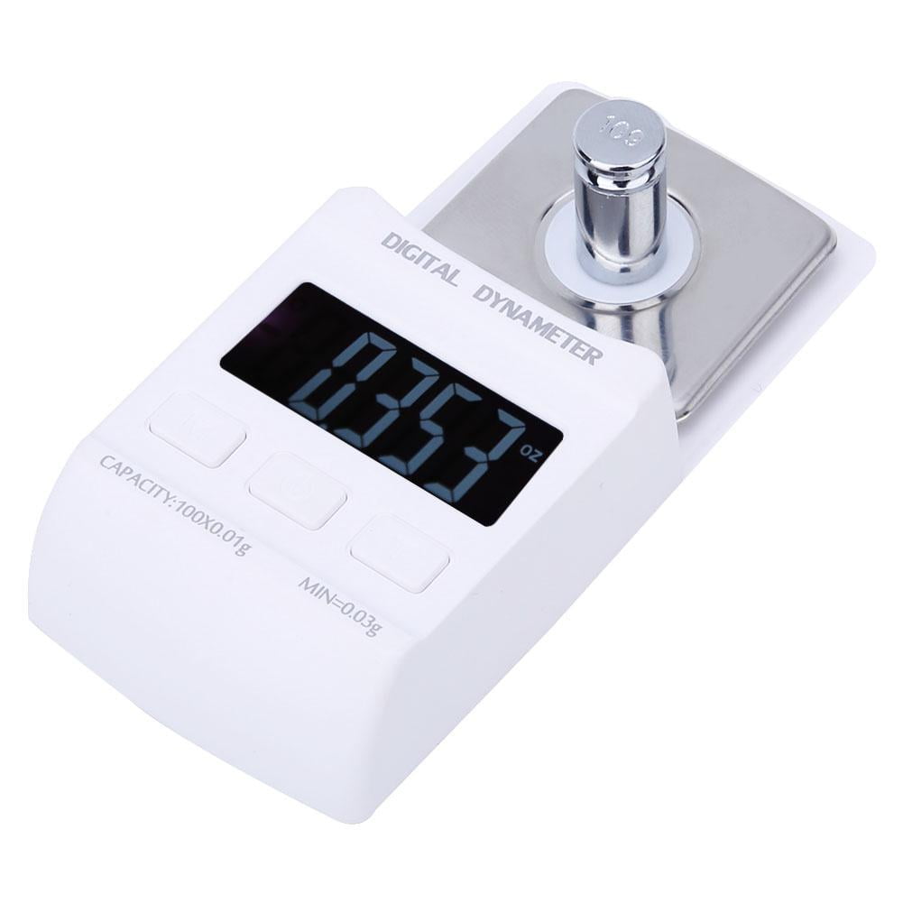 Tebru Needle Pressure Gauge,Digital Stylus Force Gauge,100g/0.01g