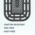 thumbnail image 6 of Rubbermaid Antimicrobial Sink Mat, Sink Protector, Raven Grey, 6 of 6