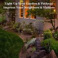 thumbnail image 2 of Advancent 2 piezas de luz Solar para jardín, Patio trasero, Patio de casa, lámpara de tierra impermeable, accesorios de iluminación para exteriores, Iluminación y accesorios Vistoso Advancent HA073260-02, 2 of 6