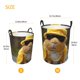 thumbnail image 3 of Fotbe Heavy Metal Style Guinea Pig Cesto de Ropa con Asas, Cesto Impermeable de Gran Capacidad, Bolsa de Lavado para Dormitorio, Cesto de Ropa con Ruedas y Asas-Small, 3 of 6