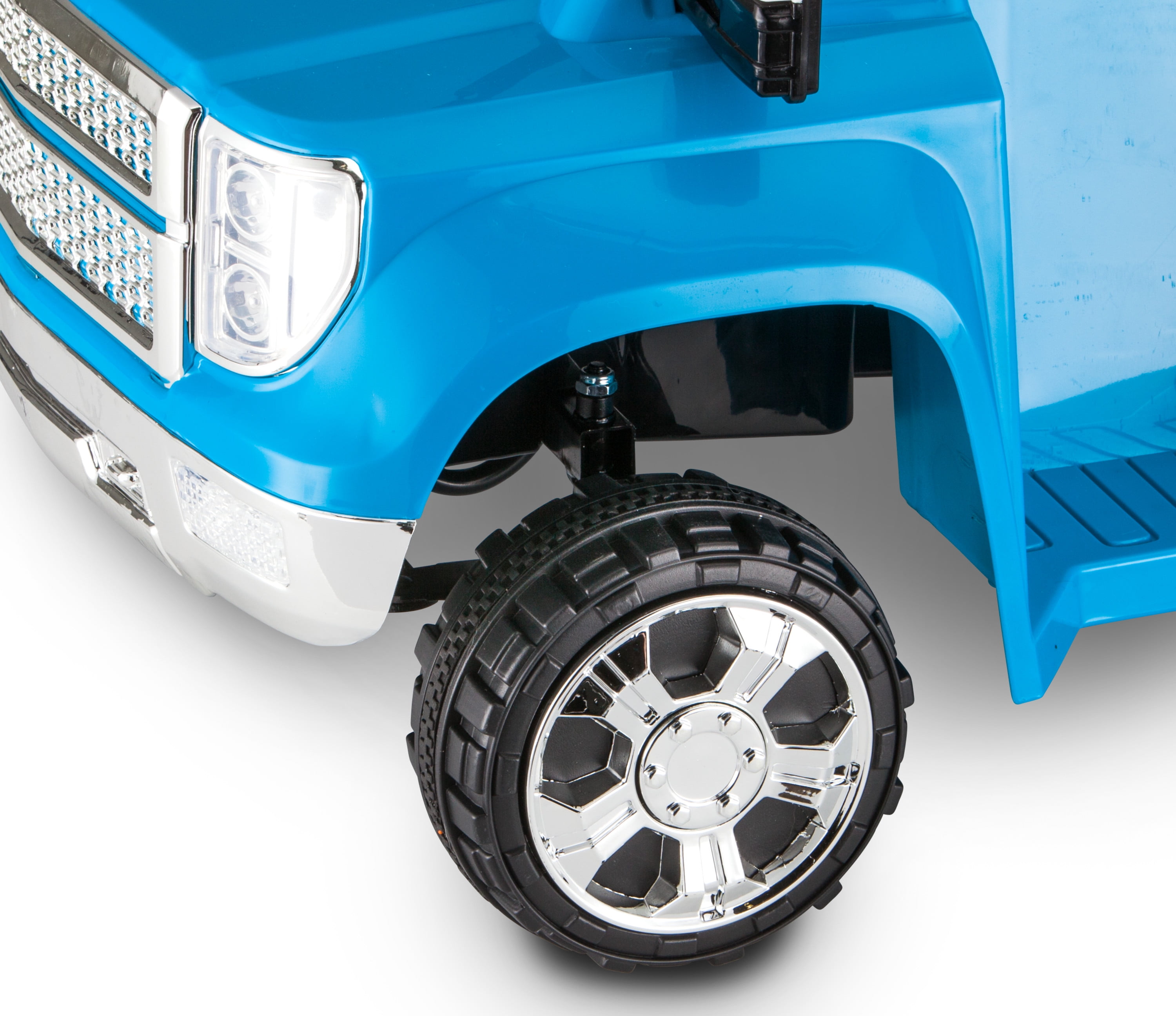 kid trax 6v heavy hauling truck with trailer powered ride on