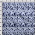 thumbnail image 4 of oneOone Viscose Jersey Light Blue Fabric Halloween Quilting Supplies Print Sewing Fabric By The Yard 60 Inch Wide, 4 of 4