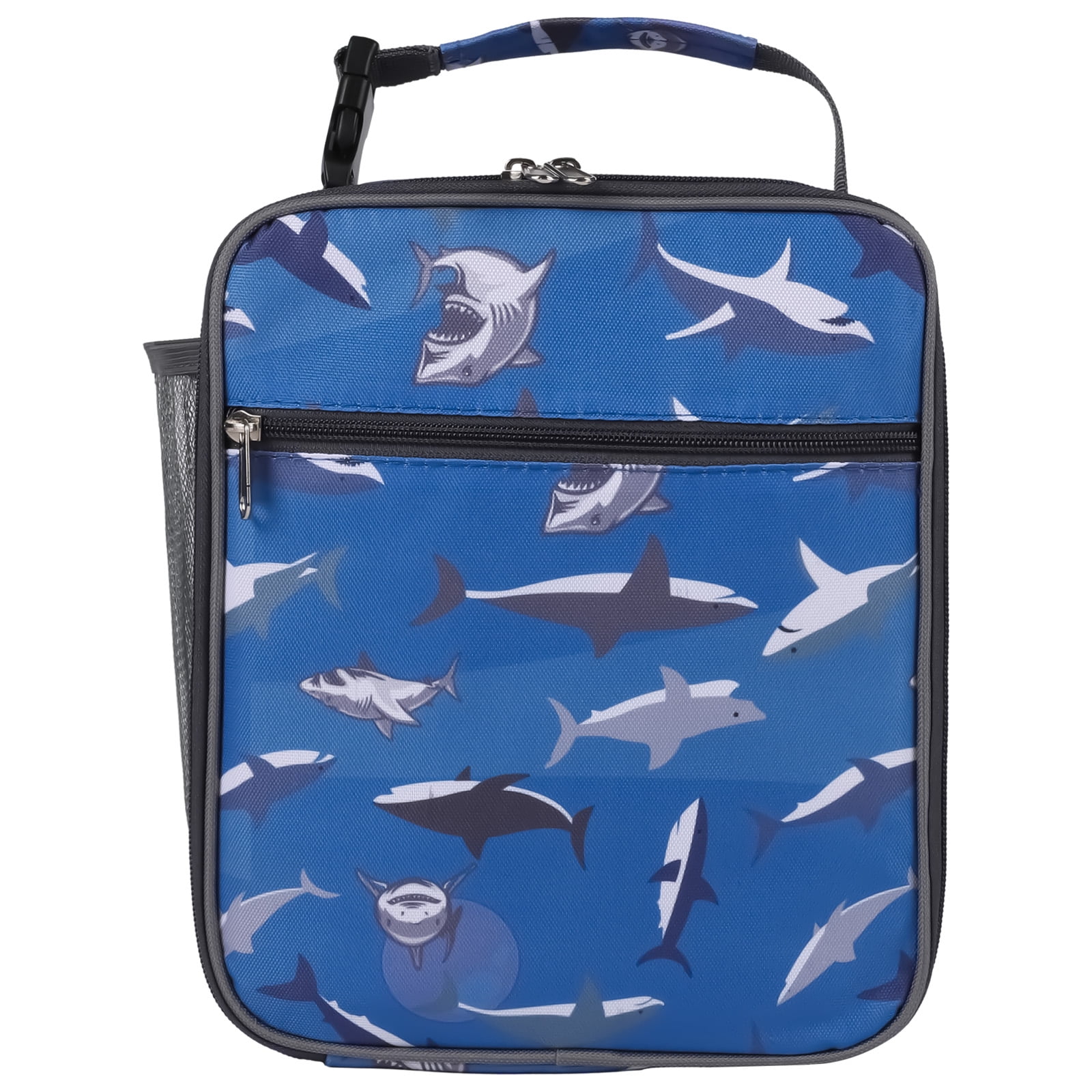  cuesr Lunch Box Kids Boys Girls Insulated Cooler Thermal Cute Lunch  Bag Tote for School,Shark: Home & Kitchen