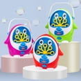 thumbnail image 4 of Outdoor AutomaticElectric Little Penguin Bubble Machine Portable One Click Start Bubble Machine Children's Toy With Bubble Water 100ml, 4 of 5