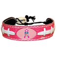 thumbnail image 1 of NFL Breast Cancer Awareness Ribbon Pink NFL Football Bracelet, 1 of 1
