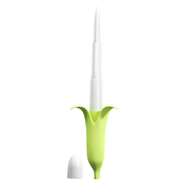 Juguete extensible de plástico con forma de plátano para que los niños jueguen con imaginación. Material flexible y duradero, ideal para juegos de aventura y juegos de rol.