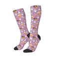 thumbnail image 2 of Balery Lovely Animals Printed Novelty Socks Men's Women's Crew Socks Sports Socks Knee High Socks Cotton Socks Quirky and Cool Socks, 2 of 9