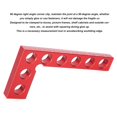 thumbnail image 4 of Aluminum Alloy 0-3.9In 90 Degree Positioning Squares, Woodworking Right Angle Ruler, Picture Frames For Clamped To Boxes, 4 of 8