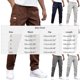 thumbnail image 3 of Ceisia Men's All-Season Solid Color Outdoor Gift Workwear Pants Multi-Pocket Elastic Drawstring Waist Breathable for Casual F itness Daily Wear, 3 of 9