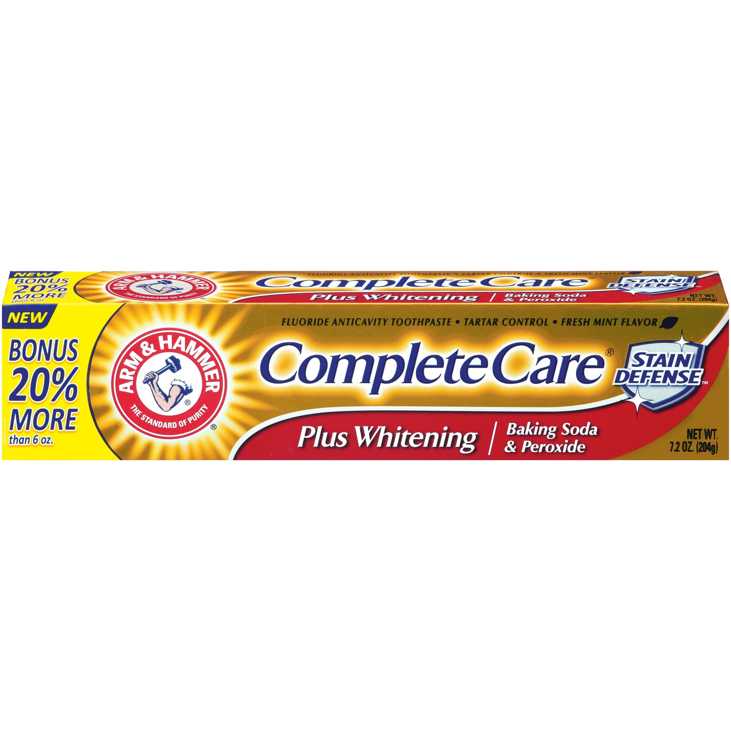 Arm & Hammer® Complete Care® Fluoride Anticavity Toothpaste 7.2 oz ...