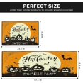 thumbnail image 2 of Zombie Orange Halloween Kitchen Rugs and Mats Non Skid Washable Set of 2, Halloween Halloween Pumpkin Kitchen Mats for Floor, October Holiday Spooky Moon Under Sink Kitchen Runner Rug, 2 of 6