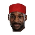 thumbnail image 2 of Red African Kufi Hat, 2 of 2