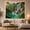 Rocky Jungle Falls, variant on Tropical Waterfall in Lush Jungle, Calming Watercolor for Nature Lovers, Rainforest Nature Art Decor, Housewarming Gift Tapestry Wall Hanging for Bedroom and Living Room