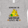 thumbnail image 4 of Inktastic Someone in San Diego Loves Me Girls Toddler Dress, 4 of 5