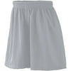 Augusta Sportswear WOMEN'S TRICOT MESH SHORT/TRICOT LINED S Silver Grey