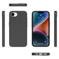 thumbnail image 4 of CoverON For Apple iPhone 16e Case, Flexible Slim Lightweight TPU Minimal Phone Cover, Black, 4 of 7