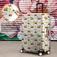thumbnail image 4 of Cartoon Construction Vehicles Stars Luggage Cover Fashion Suitcase Cover Baggage Covers Fit 25-28 Inch Luggage (Go Travel), 4 of 5