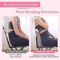 thumbnail image 3 of Back Stretcher Pillow for Lower Back Pain Relief, Chronic Lumbar Support & Posture Correction, 3 of 5