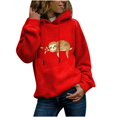thumbnail image 2 of Pntutb invierno mujer Casual manga larga tops señoras estampado pulóver sudadera blusa Pntutb Pntutb-3220, 2 of 6