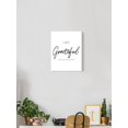 thumbnail image 2 of I Am Grateful Wrapped Canvas  -Smartprints Designs,, 2 of 3