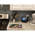 thumbnail image 3 of Poodle Cozy Christmas Glass Cutting Board Large 12 in x 15 in, 3 of 5