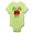 Kiwi, variant on CafePress - Christmas Body Suit - Baby Light Bodysuit, Size Newborn - 24 Months