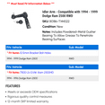 thumbnail image 2 of Idler Arm - Compatible with 1994 - 1999 Dodge Ram 2500 RWD 1995 1996 1997 1998, 2 of 2