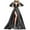 Black dresses, variant on Summer Saving Wycnly Dresses for Women 2024 Evening Party Prom Elegant High Waist Flowy Slit Swing Sparkly Sequin Long Dresses Solid Long Sleeve V-Neck Maxi Formal Dresses for Women Blue XXXL
