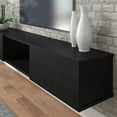 thumbnail image 4 of Sculley 71'' Floating Tv Stand Wooden Black, 4 of 10