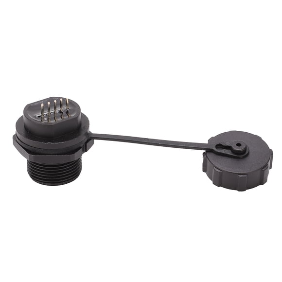 Waterproof USB Connectorwith Socket,Waterproof USB Connector IP67 Female USB Connector Electrical Auxiliary Materials Convenient Use