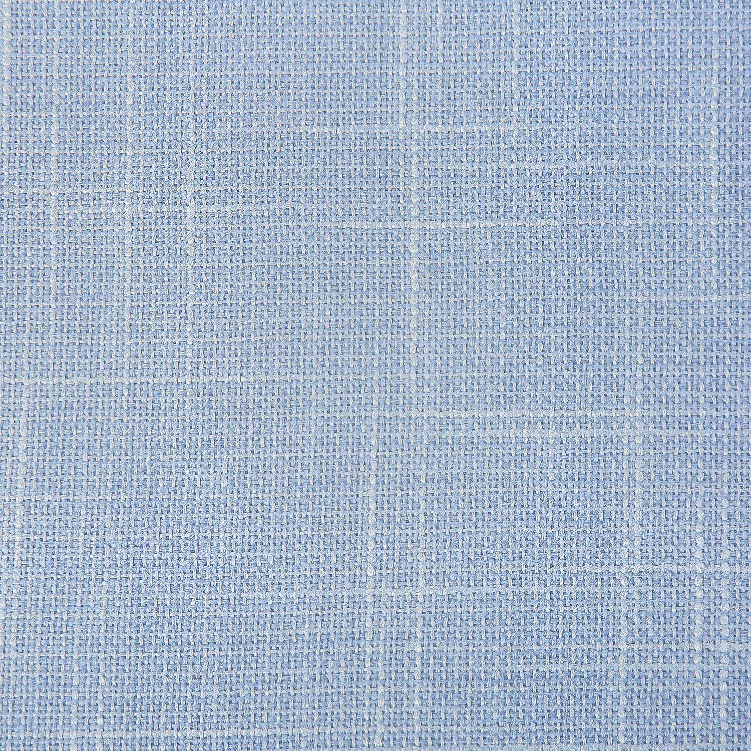 Phantoscope Soft Textured Linen-Look Decorative Throw Pillow, 20 x 20 in, Sky Blue, 1 Pack