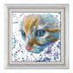 thumbnail image 1 of Kit de punto de cruz estampado Sunnimix Gato de Acuarela 14CT 32x32cm, 1 of 8