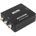 thumbnail image 7 of Tianle RCA to HDMI Converter, AV to HDMI Adapter 1080P Mini RCA Composite CVBS Video Audio Converter Adapter Supporting PAL/NTSC for TV/PC/PS2/PS3/STB/Xbox/VCR/DVD, Black, 7 of 7