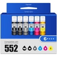 thumbnail image 1 of Botellas de tinta Topcolor 552 ET-8550 ET-8500, paquete de 6 unidades, 1 of 8