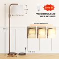 thumbnail image 2 of Lámpara de Piso Ambimall LED 9W Totalmente Regulable con Luz Ajustable, 2 of 6