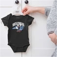 thumbnail image 5 of Popeye North Carolina State Cartoon Romper Boys or Girls Infant Baby Brisco Brands NB, 5 of 6