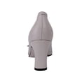 thumbnail image 4 of PEERAGE Helena Women's Wide Width T-strap Leather Shoes, 4 of 6