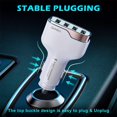thumbnail image 5 of SUNDA 48W/9.6A USB Fast Car Charger, 4-Ports Car Charger Adapter for Apple and Android Smart-Phones, Car Phone Smart, 5 of 5