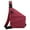 Red, variant on Mini Sling Bag for Women and Men, Small Crossbody Bag Left Shoulder Bag Nylon Chest Bag Men Lightweight Simplicity Large Capacity Crossbody Shoulder Bag Clearance