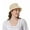 Beige, variant on Toptie Unisex Cotton Twill Bucket Sun Hat for Men Women Summer Outdoor UV Sun Cap-Pink
