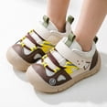 thumbnail image 3 of Dpytoraw Breathable Mesh Infant Sneakers For Toddlers First Walking Steps Lightweight Flexible Sole Support Medium Width Boys Girls Play Infant Athletic Shoes Size 6.5, 3 of 5