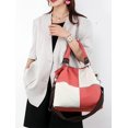 thumbnail image 2 of LHSHID Large Hobo Bag Tote Bag Women Canvas Chic Shoulder Bag Crossbody Bag Handbag, 2 of 7